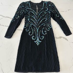 Vintage Sequin Cocktail Dress